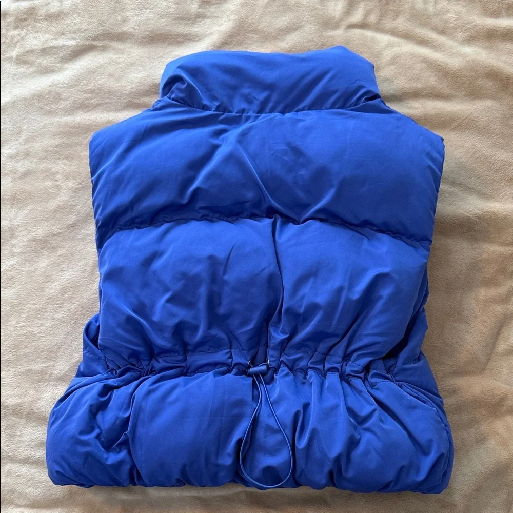 Altar'd State Royal Blue Puffer Vest - M - Picture 3 of 5
